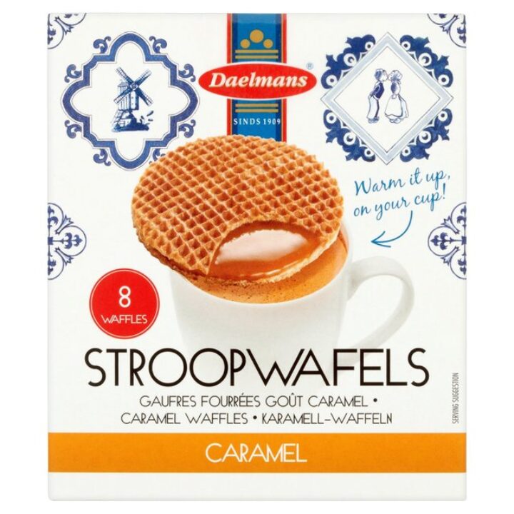 Daelmans 8 Caramel Stroopwafels Box