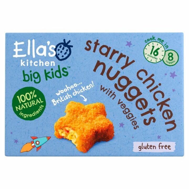 Ella’s Kitchen Big Kids Chicken + Vegetable Nuggets Gluten Free