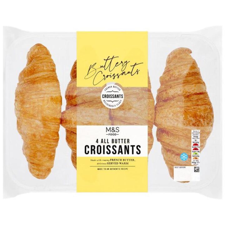 4 All Butter Croissants