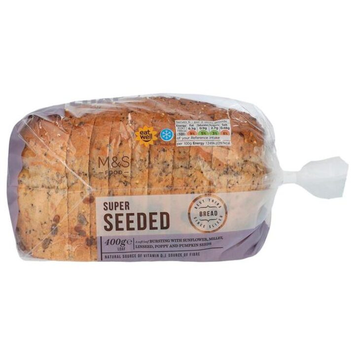 Super Seeded Soft Bread Loaf