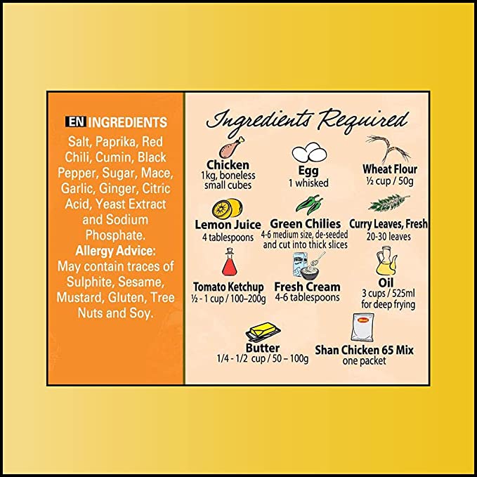 Shan Chicken 65 Masala - Image 3