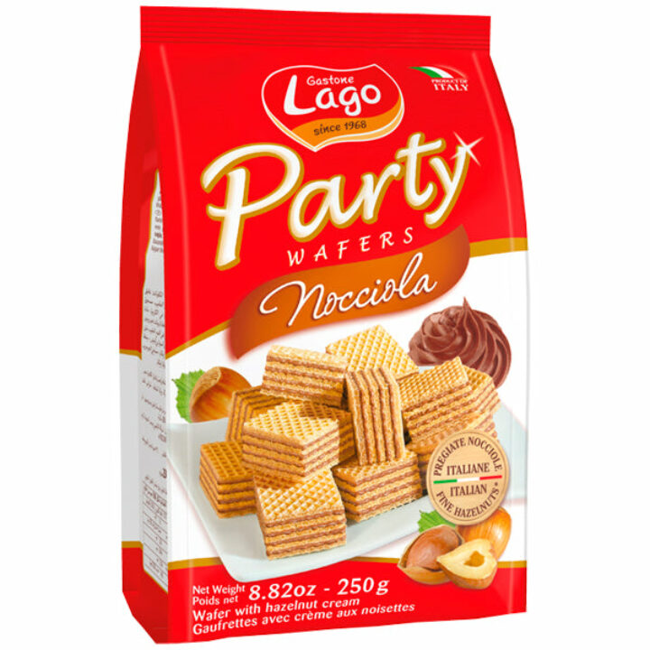 Chocolate Hazelnut Party Wafers