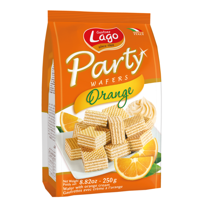 Orange Party Wafers